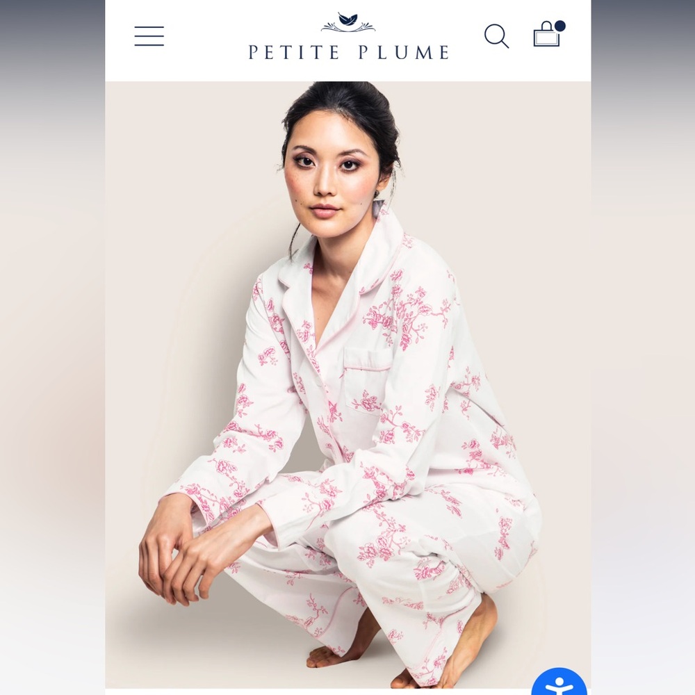Petite Plume Cotton Pajama Set
